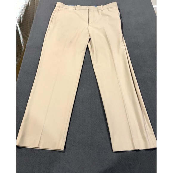Axist Other - Axist Chino Pants Men 36x30 Beige Flat Front Mid Rise Straight Leg Slash Pockets